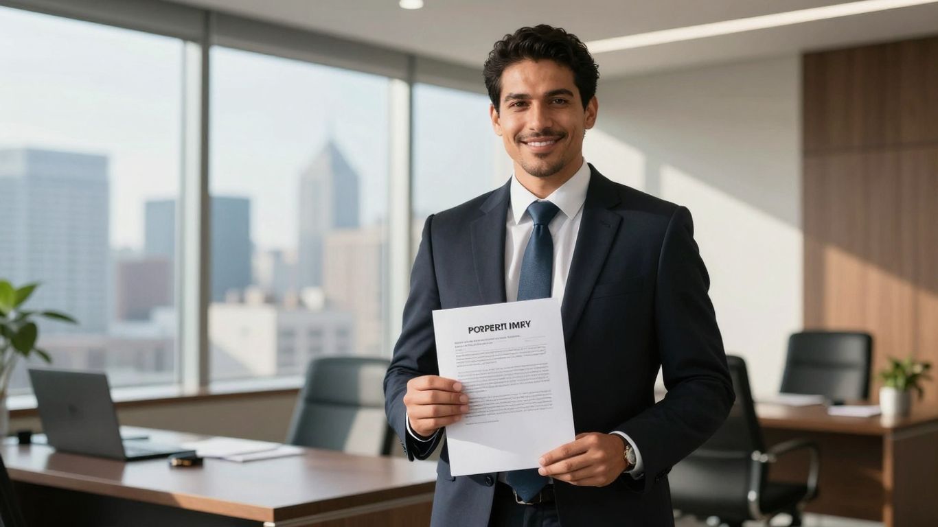 Advogado resolvendo problemas de construção não averbada.