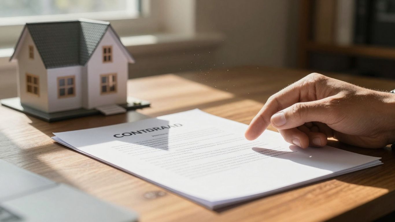 Advogado e casa herdada em contrato de compra.